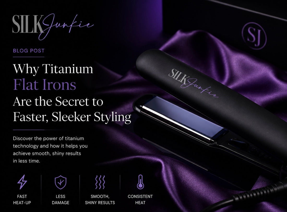 Why Titanium Flat Irons Are the Secret to Faster, Sleeker Styling